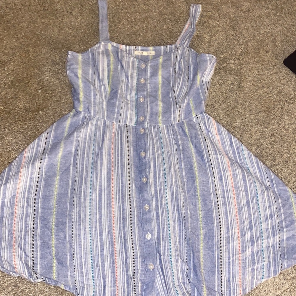 BUTTON UP DRESS